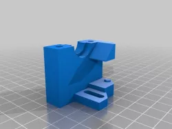 Clone Compatible Remix of Anet A8 E3D V6 Bowden MODULAR X Carriage V4 *BEST ONE* by Don1337