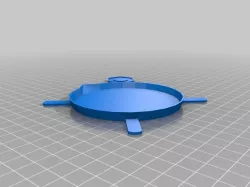 Cocktail Stencil with raised bridges