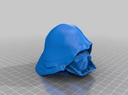 Darth Vader Melted Mask (in mm)