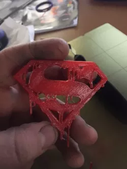 Death of superman logo
