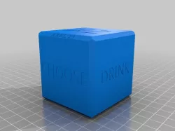 Dice, drink game