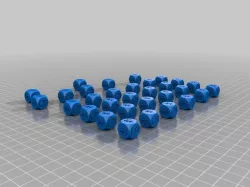Dice for Milton Bradley's Heroquest