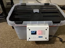 DIY high power UV cure box