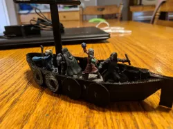 DnD Longboat - Oars and Mast