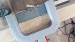 door hinges router template