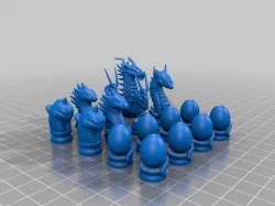 Dragon Chess Set By MartialDesign