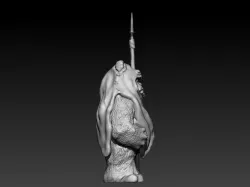 Ewok with spear