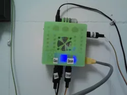 Extendable Raspberry Pi (B+) case with various extensions