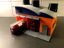 Fireman Sam Inspired, Solar Powered Fire Station