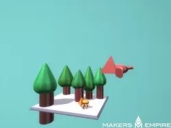 Forest scene