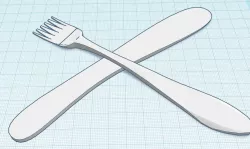 Fork & knife