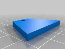 Fun Cub Landing Gear Securing Plate - Multiplex