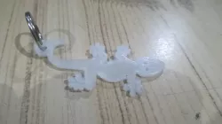 Gecko Keychain