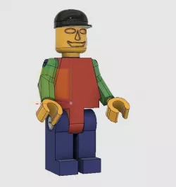 Giant Lego -like guy