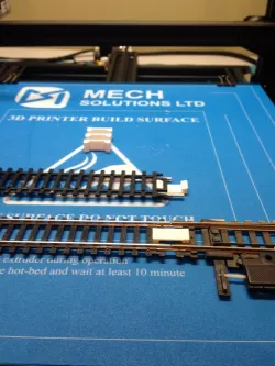 Ho Scale Track Clip Fastener