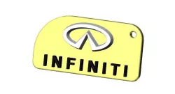 INFINITI logo/keyring
