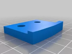 Kossel XL Delta mount for Geckotek 310mm Rostock Max EZ-Stik Build Plate