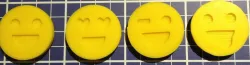 Large Flat Emoji Spinner Caps