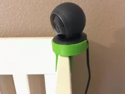 Logi Circle baby crib camera bracket