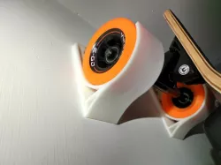 Longboard Skateboard Wall Mount