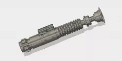 Luke ROTJ v3 Shared Stunt Lightsaber - hollow