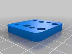 MGN12C and MGN12H adapter plate