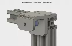 Micromake C1 upper idler (for Core XZ modification)