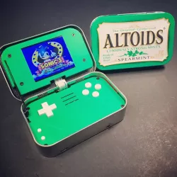 mintyPi (Raspberry Pi gaming handheld in an Altoids mint tin!)