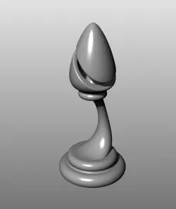 Modern Chess Set (low-res): Bishop