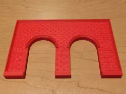 N Scale Twin tunnel Facing