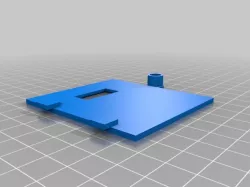 Nerf Demolisher Custom Battery tray