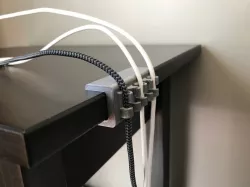 Nightstand Cable Organizer