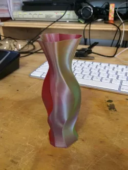 Odd Base Twisted Vase