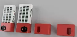 Parameteric cover power supplies 3d printer and mill