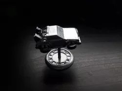 Puffy Vehicles - Flying DeLorean from Back to the Future