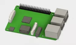 Raspberry Pi 3 Model B - Simple Model