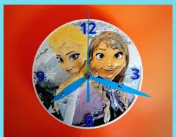Reloj FROZEN 3D