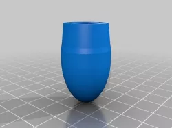 Rounded Rocket Nosecone