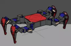 SG90 Servo Quadruped frame