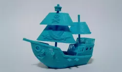 Shiver Me Timbers Benchy with Adjustable Sails