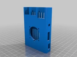 Sleeve Case for Raspberry Pi 3B+ case (3, 2 & B+ also fit) With FAN 30mm