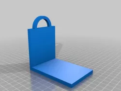 Small Wall-Mount for Raspberry Pi and Breadboard