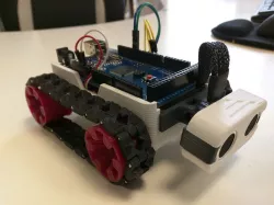 SMARS Arduino Mega and servo as motor
