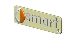 Smart logo/keyring