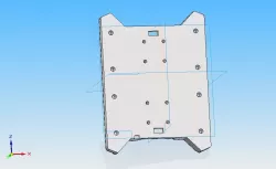 Tarantula Bed Support V2 Base for dual MGN12H blocks on one rail