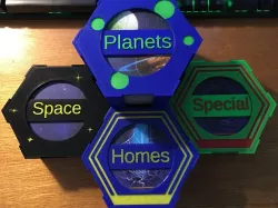 TI3/TI4 Map Hex Holders