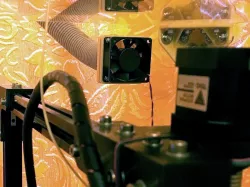 Ventilation system for the printer box