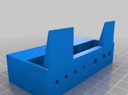 X-Wing Miniature Peg Jig for adding Bearing
