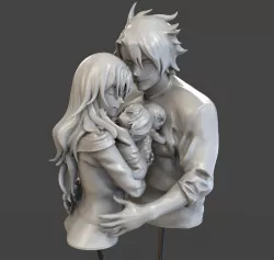 yuunoa statue prototype