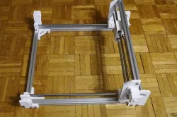3D printed for plotter or laser engraver.